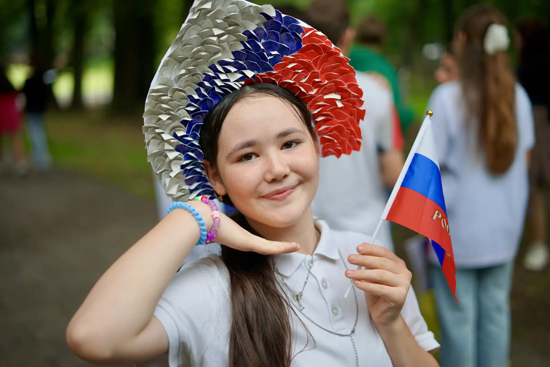 🇷🇺 Ярко отметили День Государственного флага России!