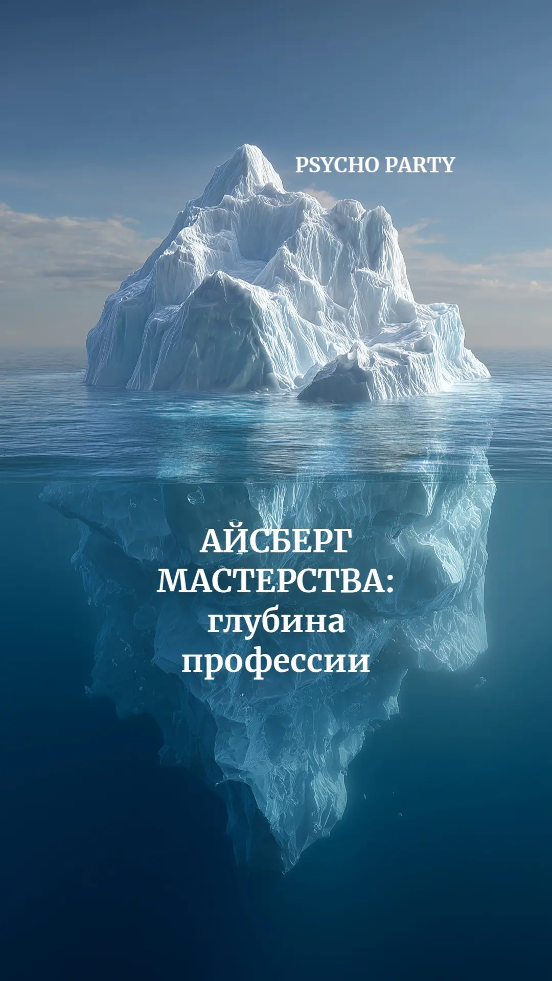 «Айсберг мастерства: глубина профессии».
