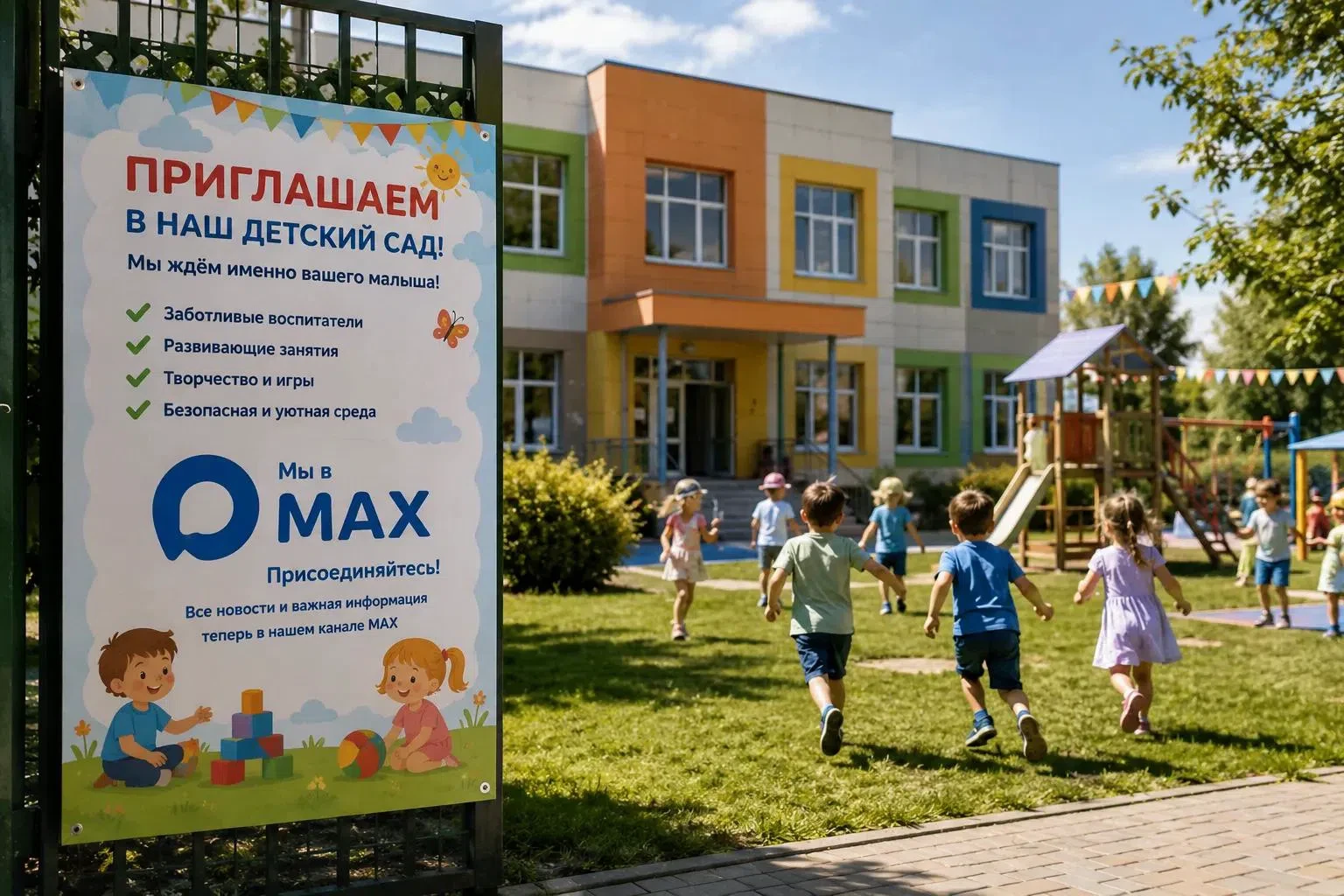 🎉 Приглашаем в нашу группу детского сада! 🎉