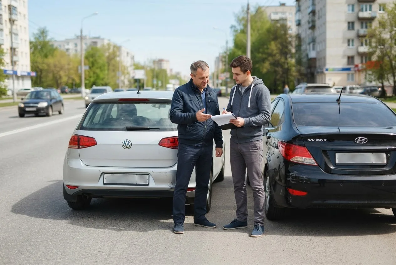 При ДТП с участием двух автомобилей у водителей есть возможность выбрать, как оформить ...