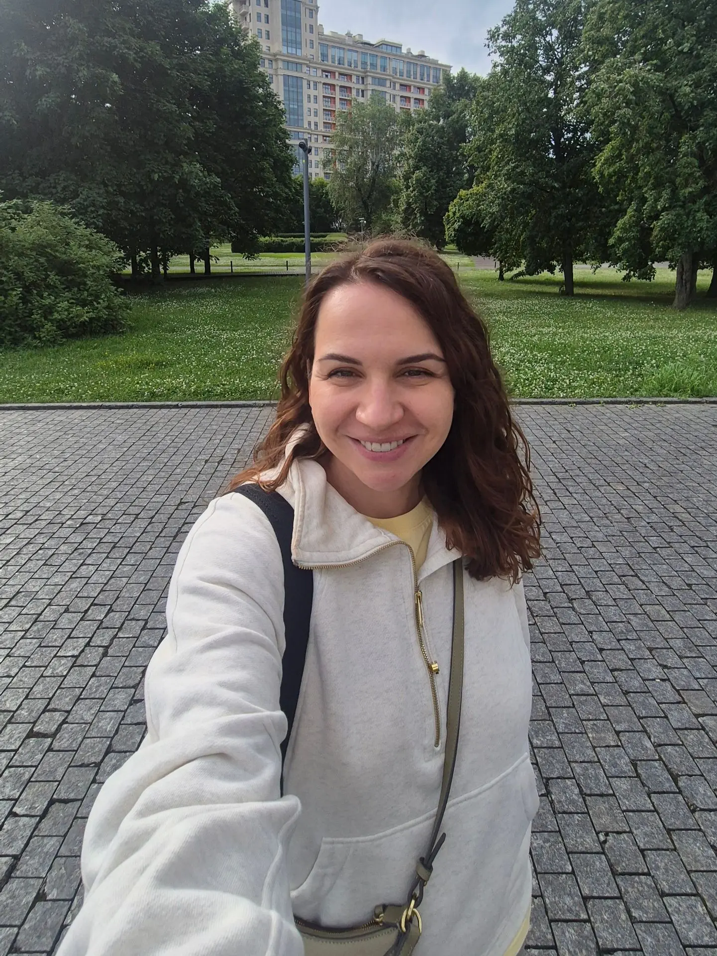 Первая йога в парке в этом сезоне, спасибо каждому, кто пришёл на практику 💜