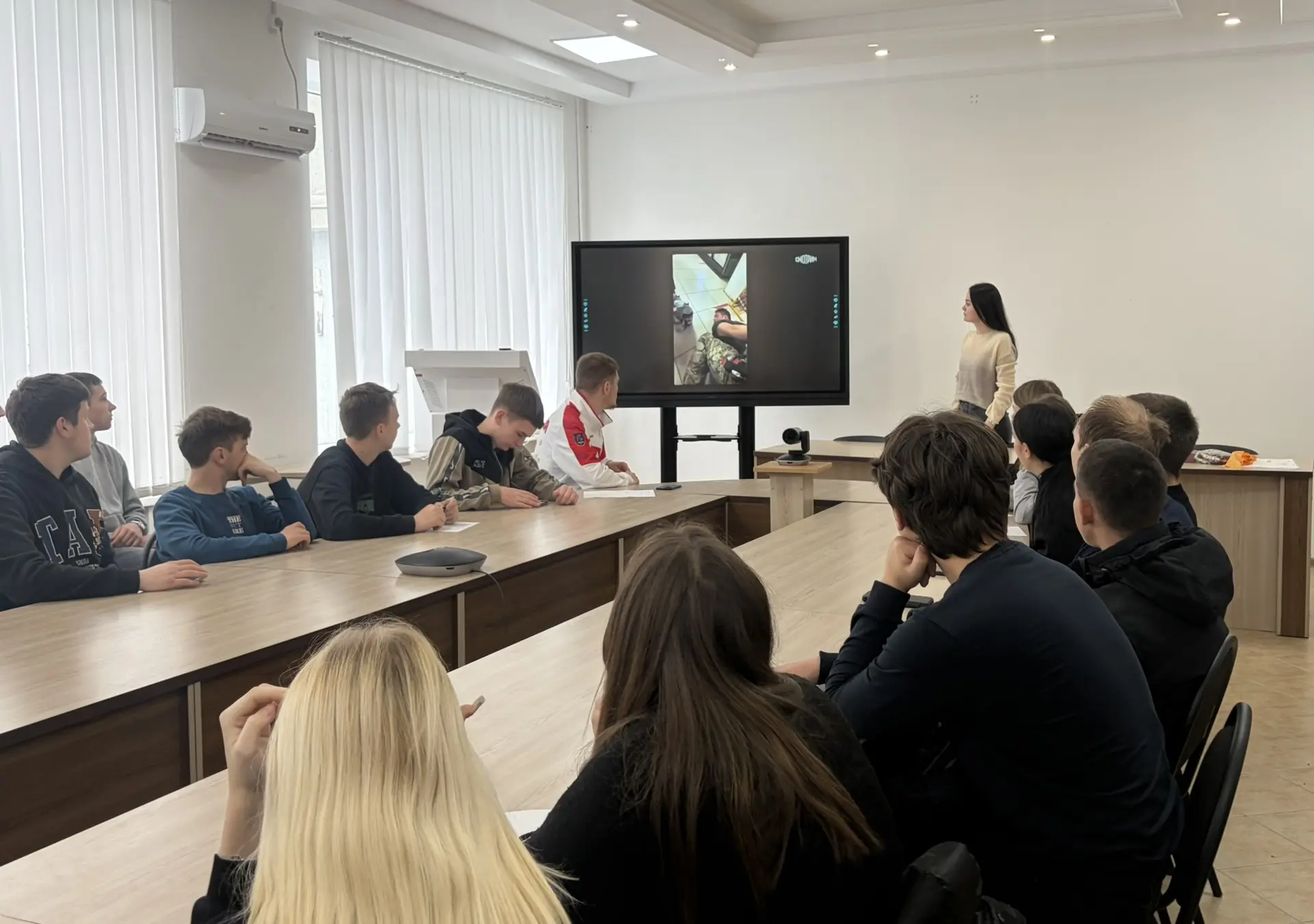 🎥Кинолекторий в ХАУ: фильм «Предательство»!  🎓Студенты Херсонского аграрного университета и Скадовск