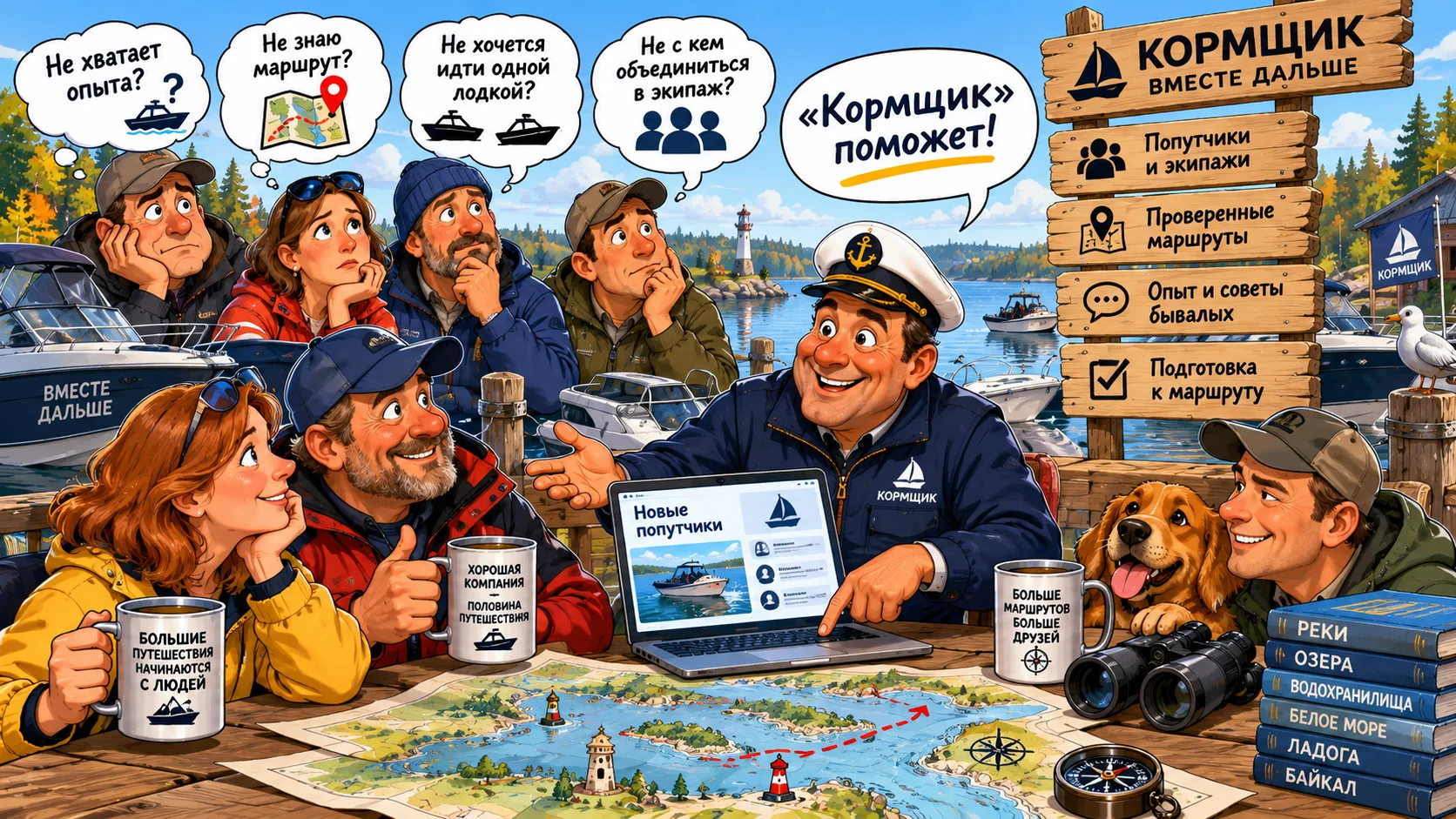 ⚓️ Хотели бы вы отправиться в новый интересный водный поход, но пока что-то останавливает?