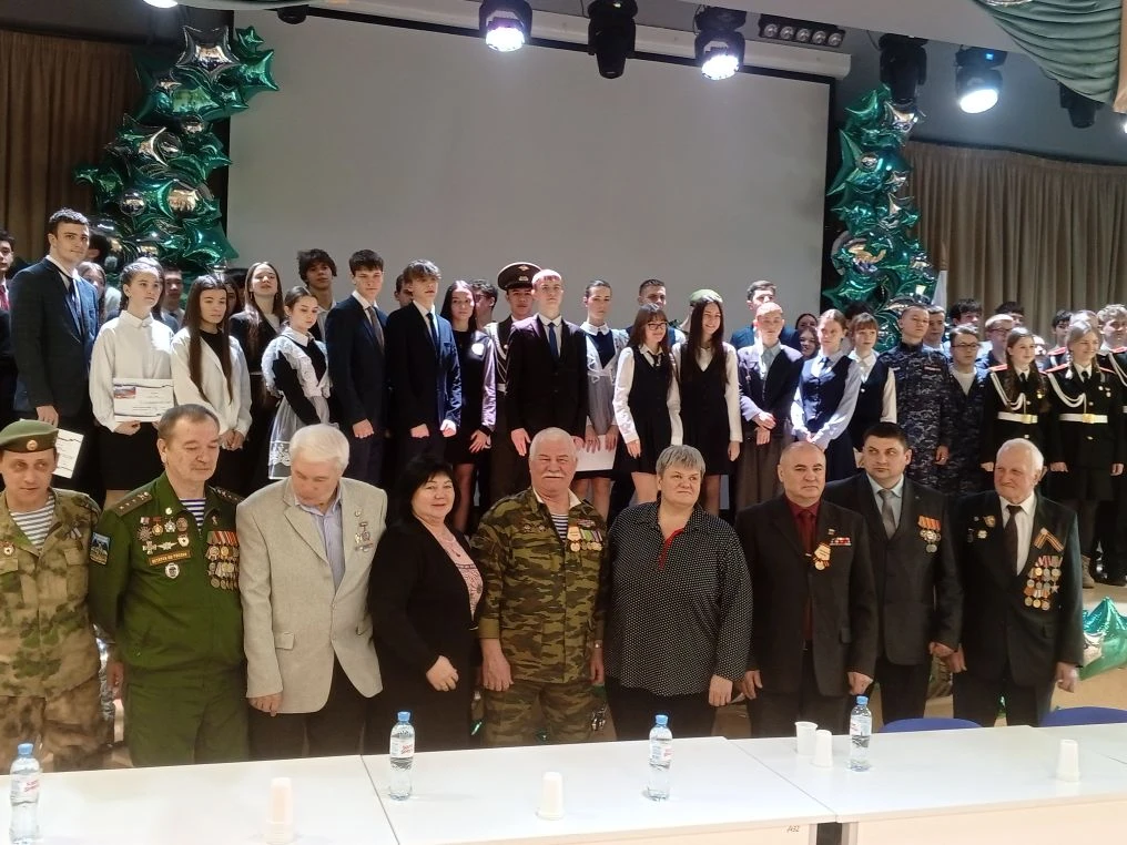 10 февраля в Инженерной школе прошла встреча с ветеранами СВО и локальных войн "Святая ...