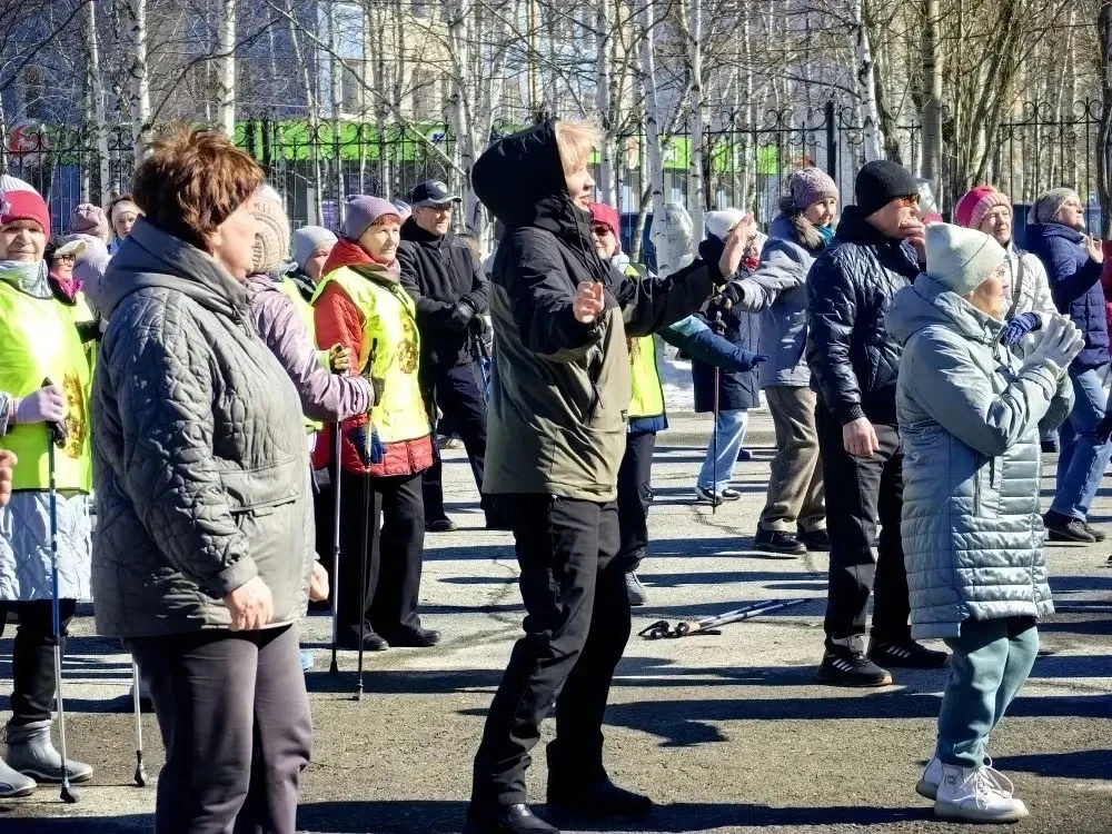 В Сургуте отметили Всемирный день здоровья 👏🏼  Городской парк собрал около сотни активных сургутян н