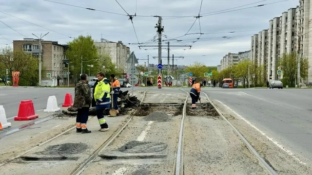 В Череповце начали ремонт проспекта Победы. В работе первый участок - от Советского проспекта до про