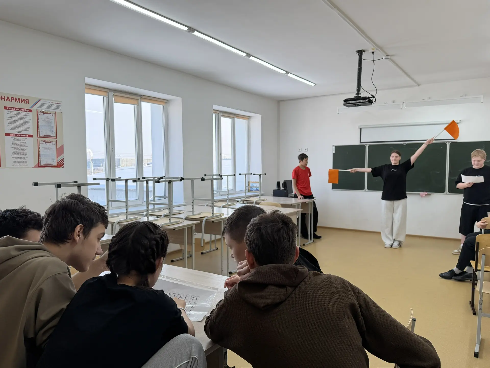 🇷🇺 🏆 «Зарница 2.0» 🏆 🇷🇺  📝 28 февраля в нашей школе прошел школьный (отборочный) этап Всероссийской 