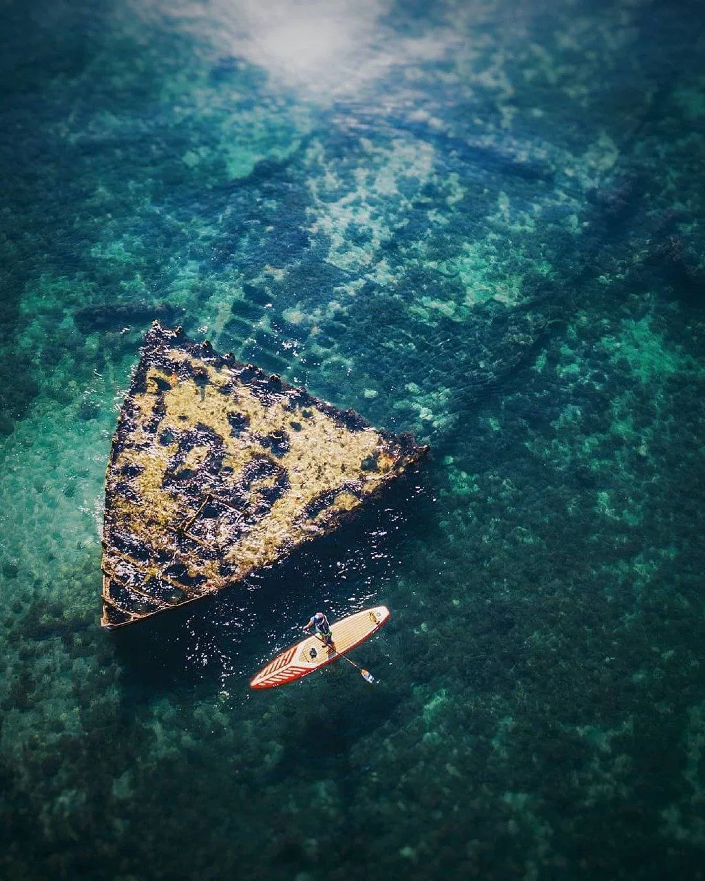 ⛴ В одном из самых  исторически значимых  мест Новороссийска, у  берега Мысхако, покоится  затонувша