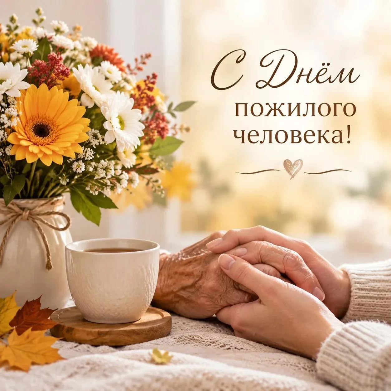 С МЕЖДУНАРОДНЫМ ДНЁМ ПОЖИЛЫХ ЛЮДЕЙ!