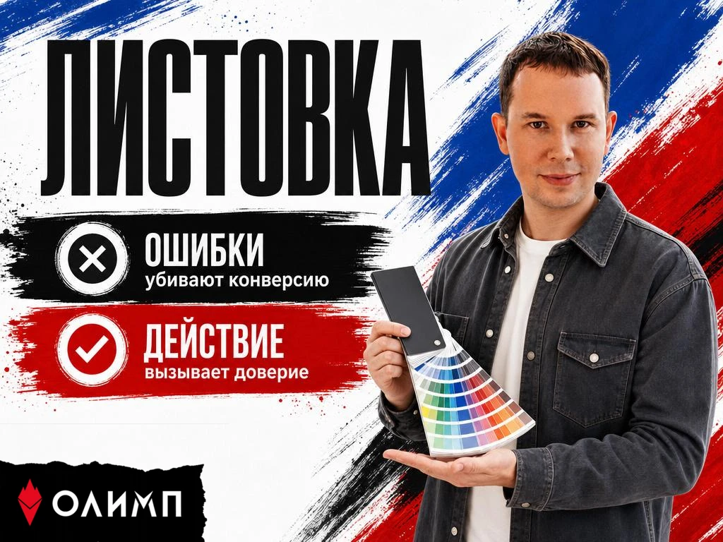 Почему листовка не продаёт? 7 причин 🚫📄

Листовка — не гарант продаж. Если результата нет, значит 