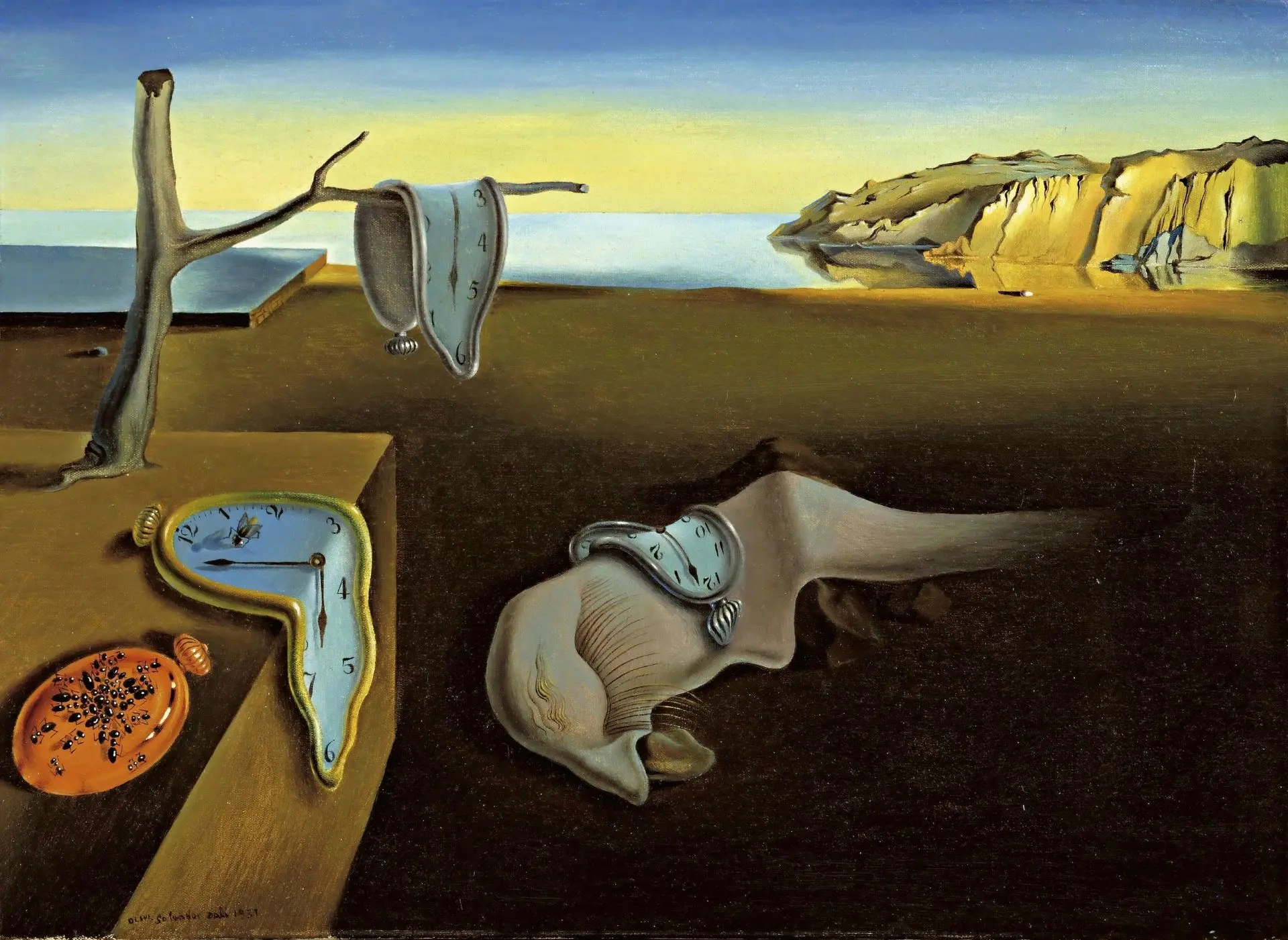 🕰️«Постоянство памяти» (Сальвадор Дали, 1931) 🕐