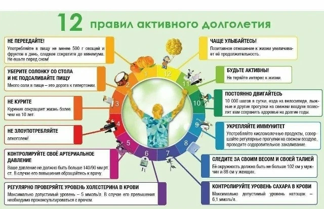 Правила активного долголетия — это комплекс привычек и рекомендаций, которые помогают человеку остав