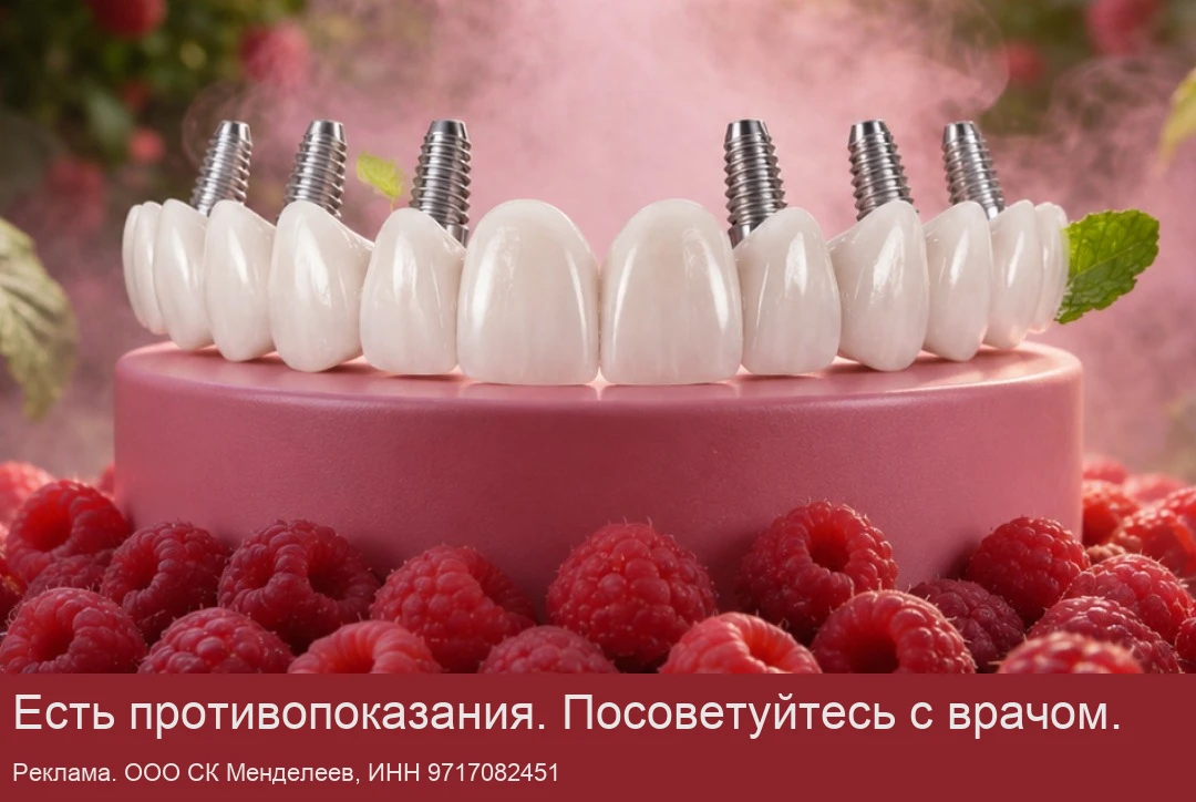 Имплантация и протезирование зубов в Москве: «Менделеев»