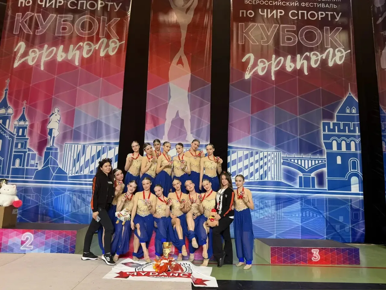 🥇Международный  фестиваль по чир-спорту, прошедший в городе Нижний Новгород 27 марта, стал настоящим