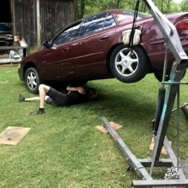 Непоколебимая вера в удачу 😱😂