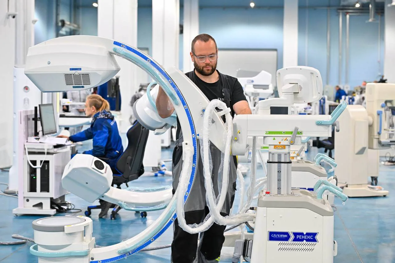 ⚙️ Уникальный завод по производству медицинской рентгенодиагностической техники полного...