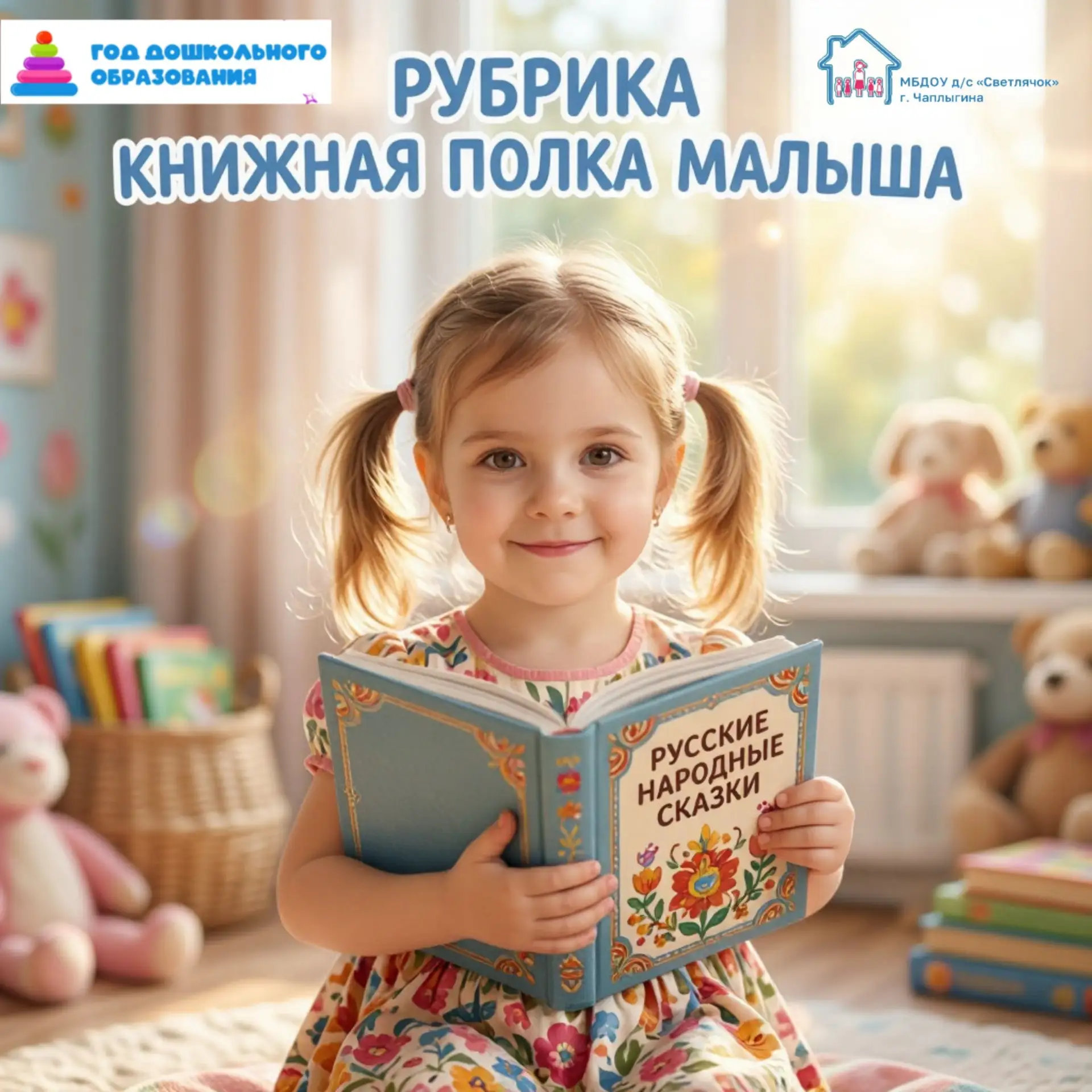 Запускаем еженедельную рубрику «Книжная полка малыша»! 📚 

Что читать детям дома? Этим вопросом зад