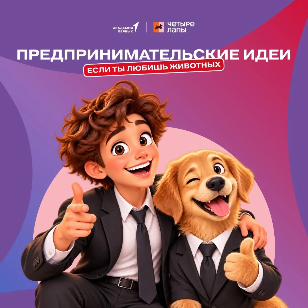 🐾Идеи для юных предпринимателей, которые не могут представить свою жизнь без животных