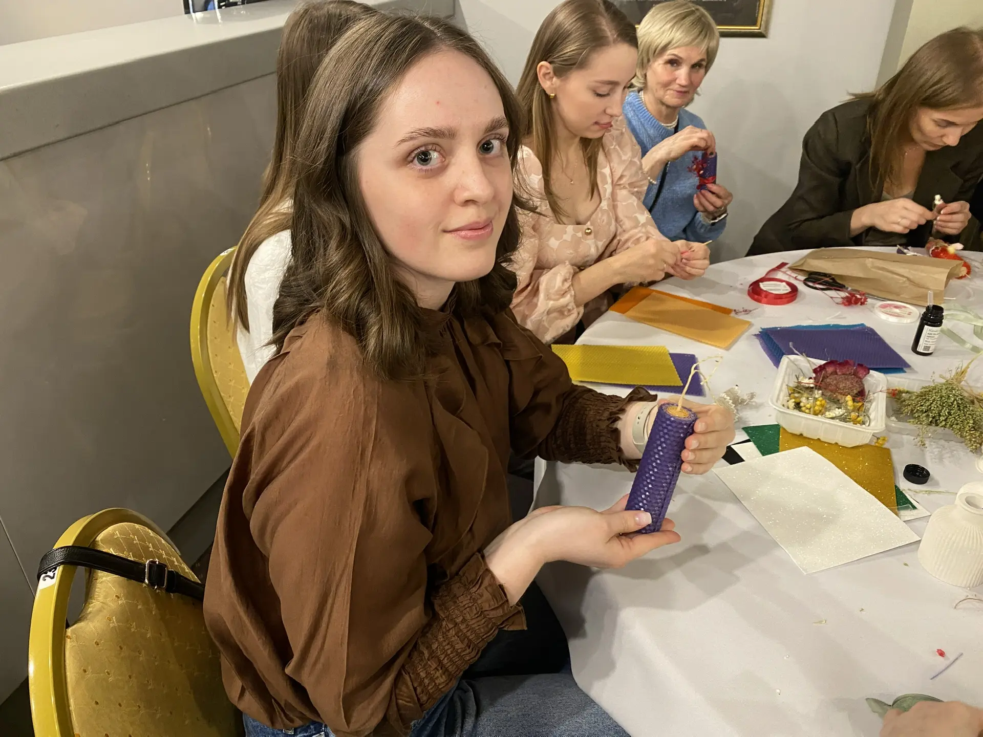 👏 Творческая атмосфера!   👍 Уже начали свою работу наши тематические локации! Сегодня каждая гостья 