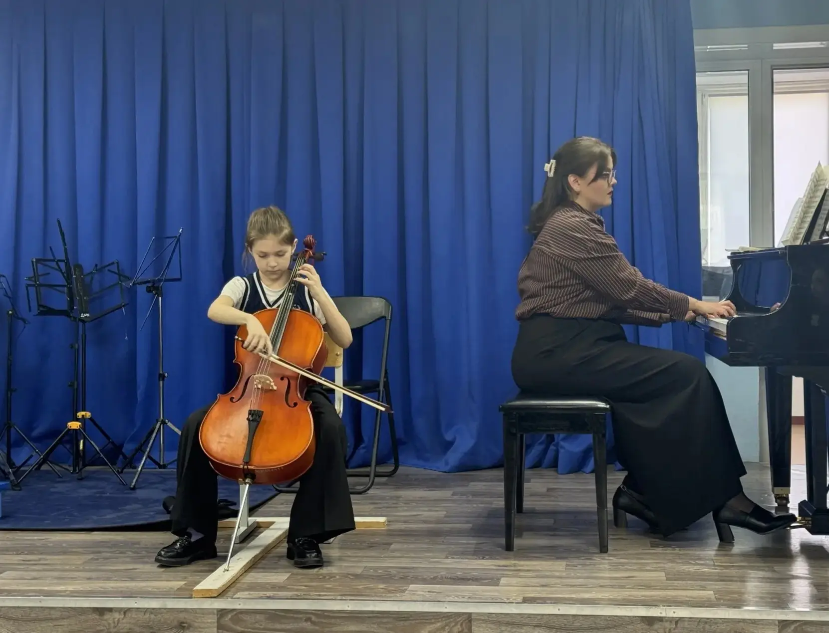Академический концерт на музыкально - инсттрументальном отделении 🎶