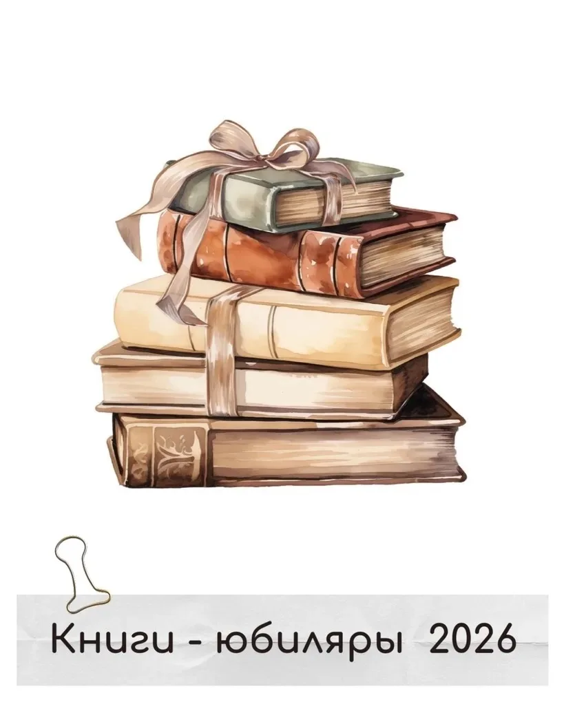 📚 КНИГИ-ЮБИЛЯРЫ 
 
Каждый год многие известные произведения отмечают круглые даты. Вспомнить о них 