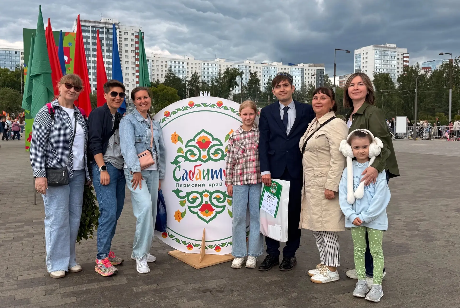 Сегодня солисты Дворца культуры Шакирзянова Земфира и Нигаматзянов Даниль достойно представили наш г