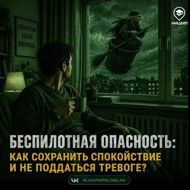 Беспилотная опасность: как сохранить спокойствие и не поддаться тревоге?