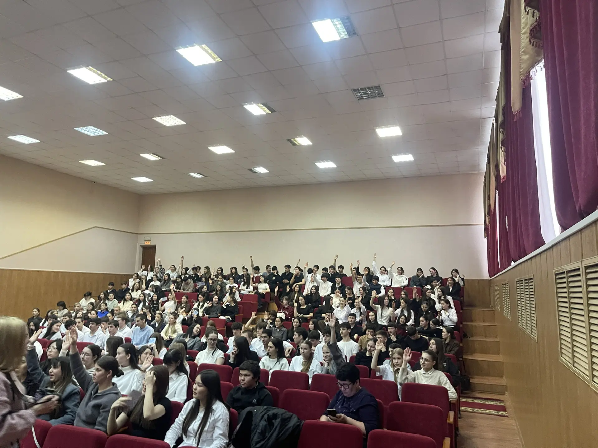 📍 Нефтекумск | Профориентационная встреча  Прямо сейчас ответственный за профориентационную работу Н