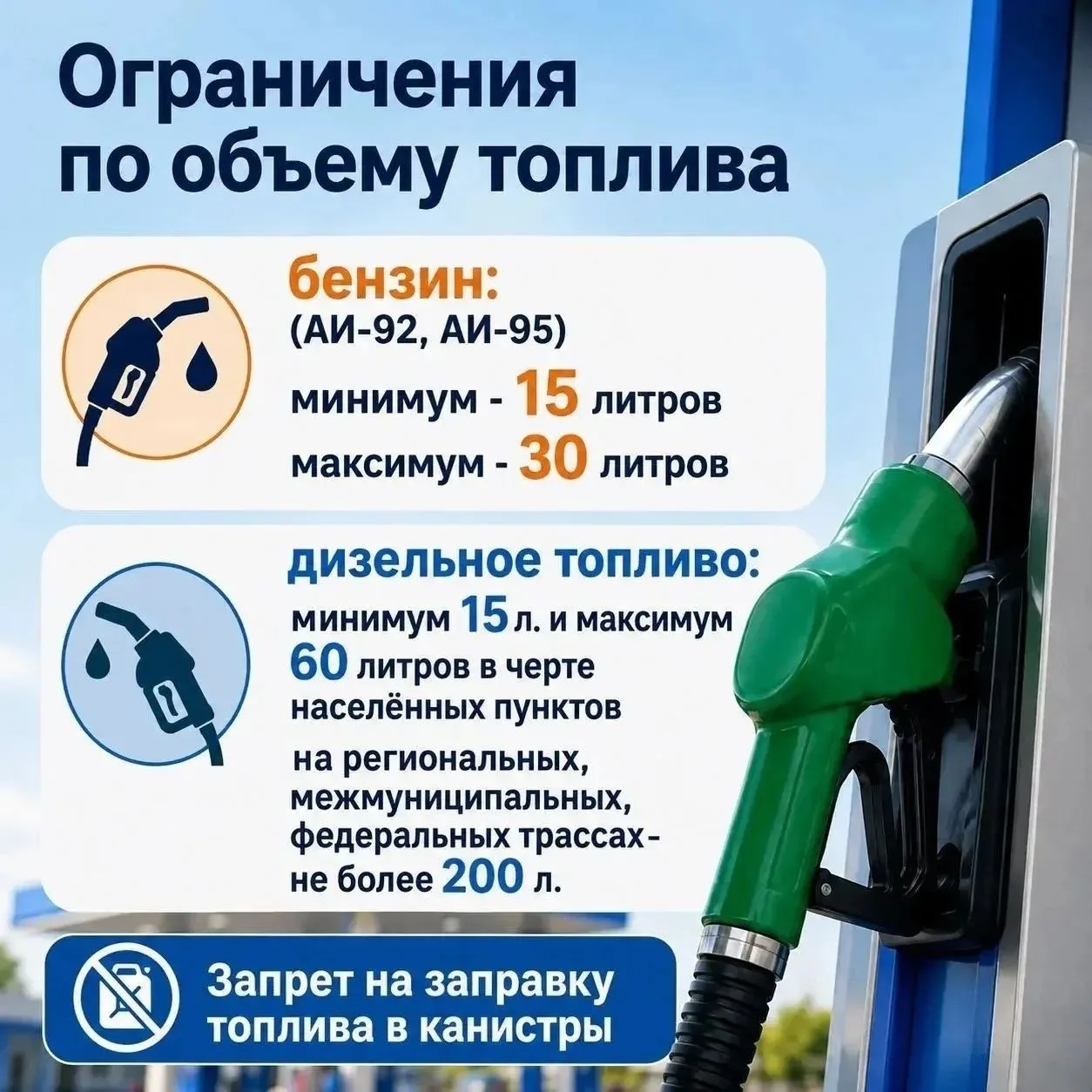 Памятка для водителей Оренбуржья