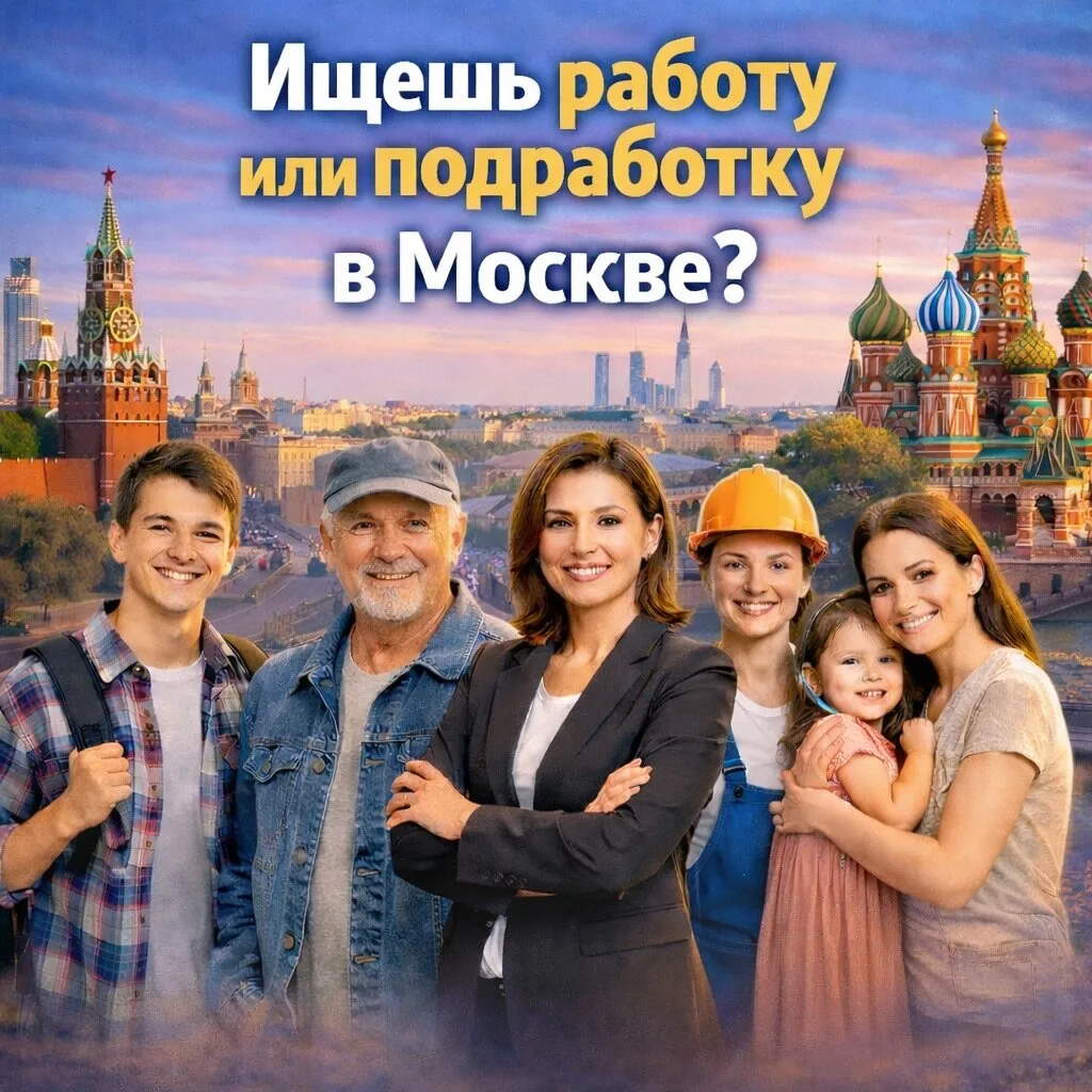Смотрите вакансии Москвы там, где удобно вам: