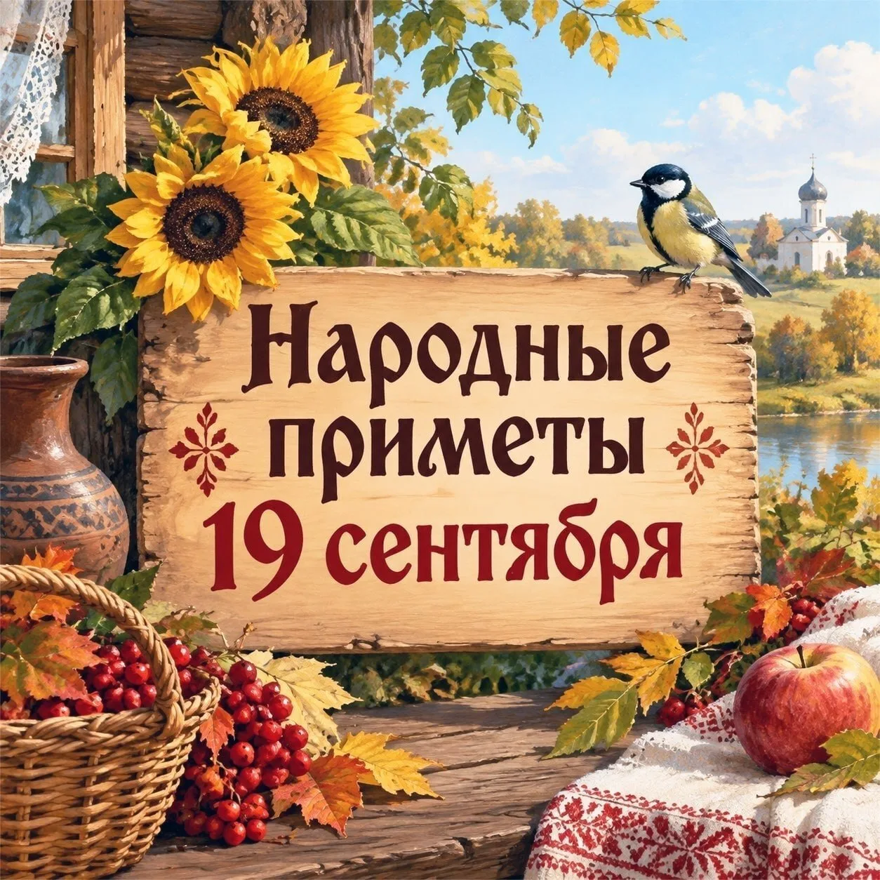 🌿 18 сентября — Кумохин день: народные приметы 🌿