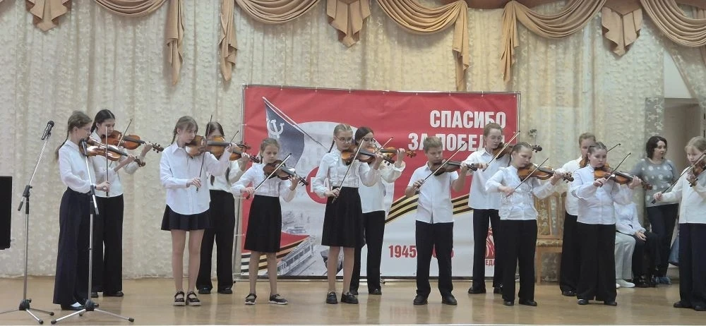 В доме-интернате для ветеранов  войны и труда «Лесное» в рамках праздничных мероприятий...