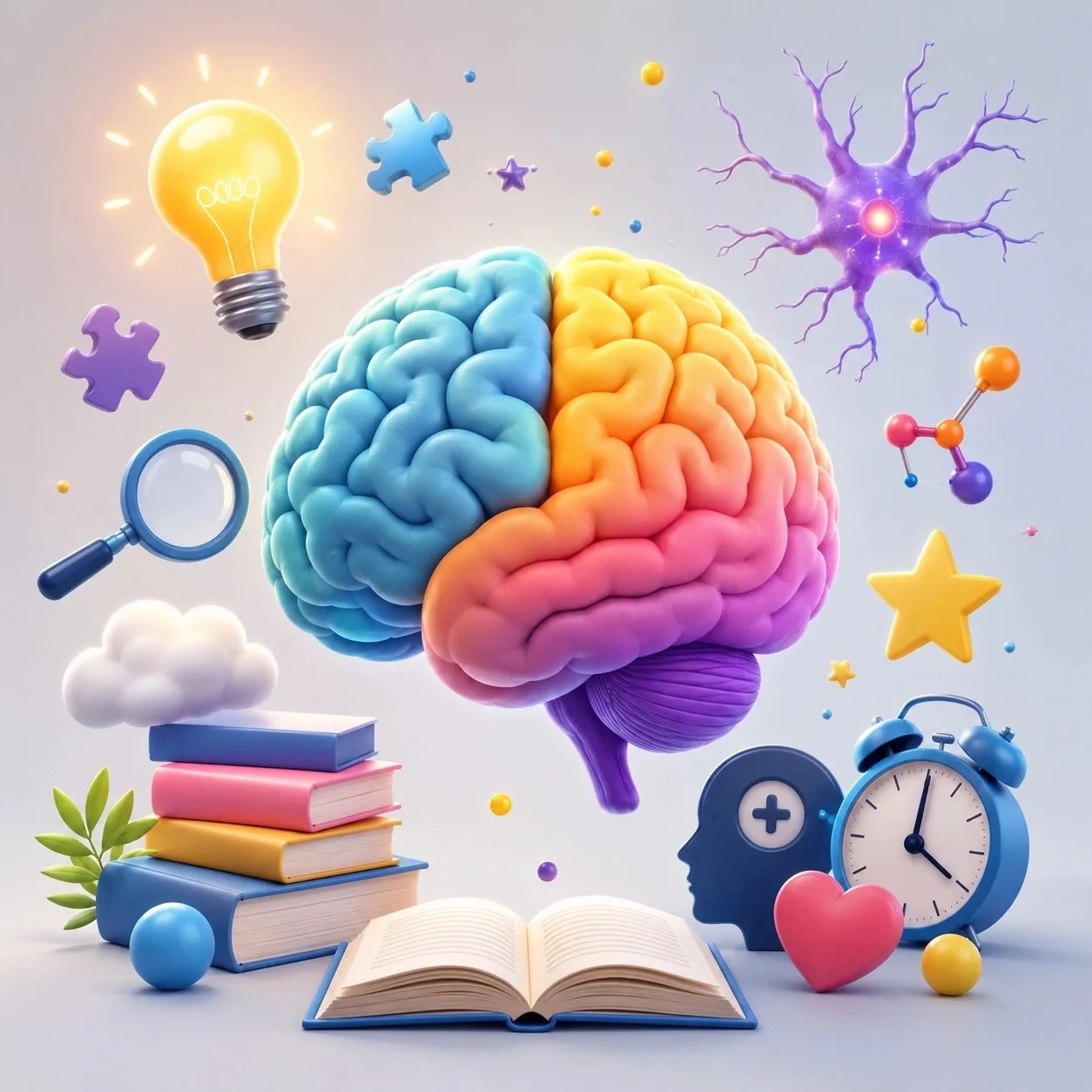 🧠 Несколько интересных фактов о мозге

От работы мозга зависят внимание, память, способность концен