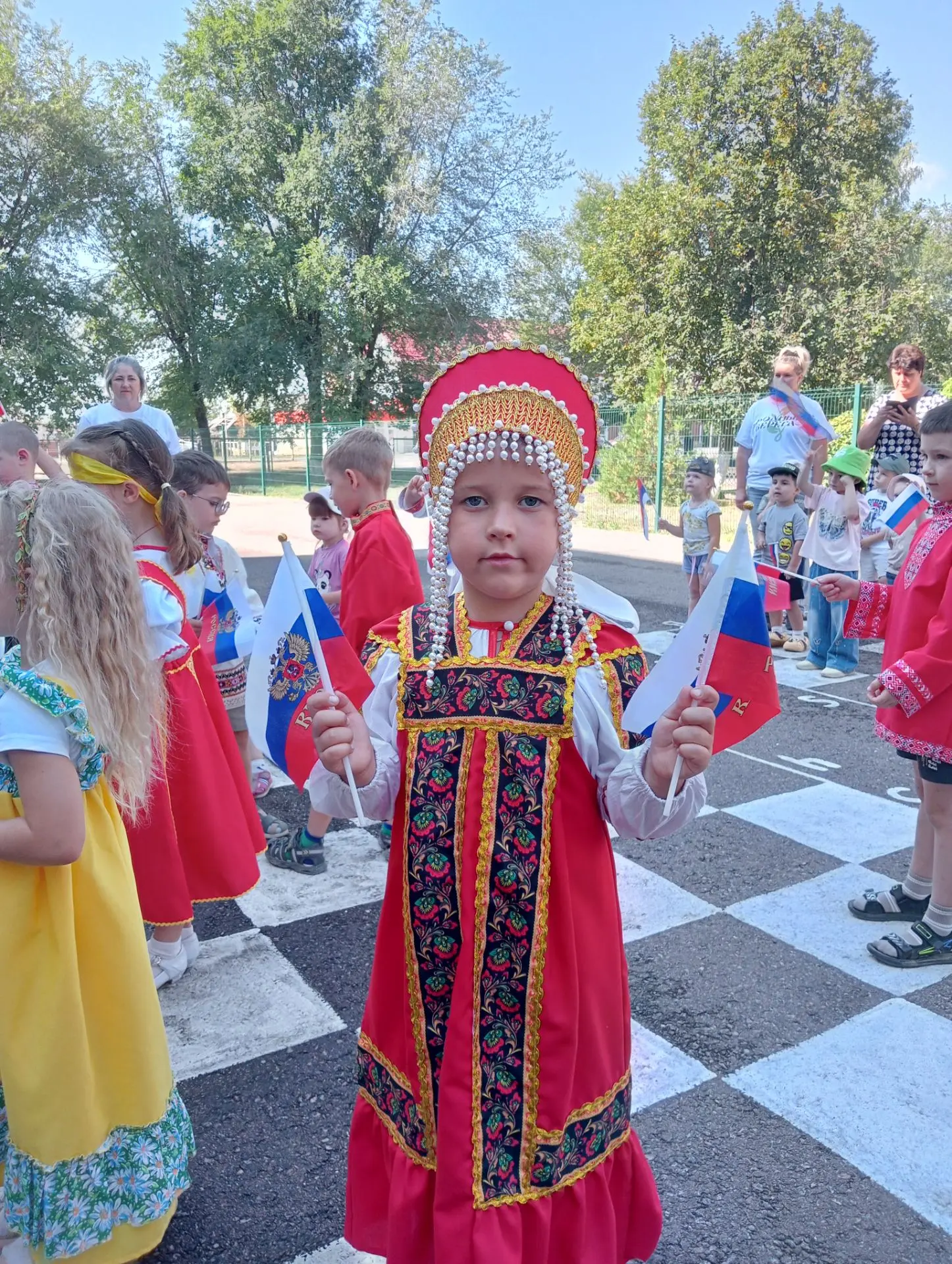 🇷🇺День Государственного флага Российской Федерации в нашем детском саду! 🇷🇺