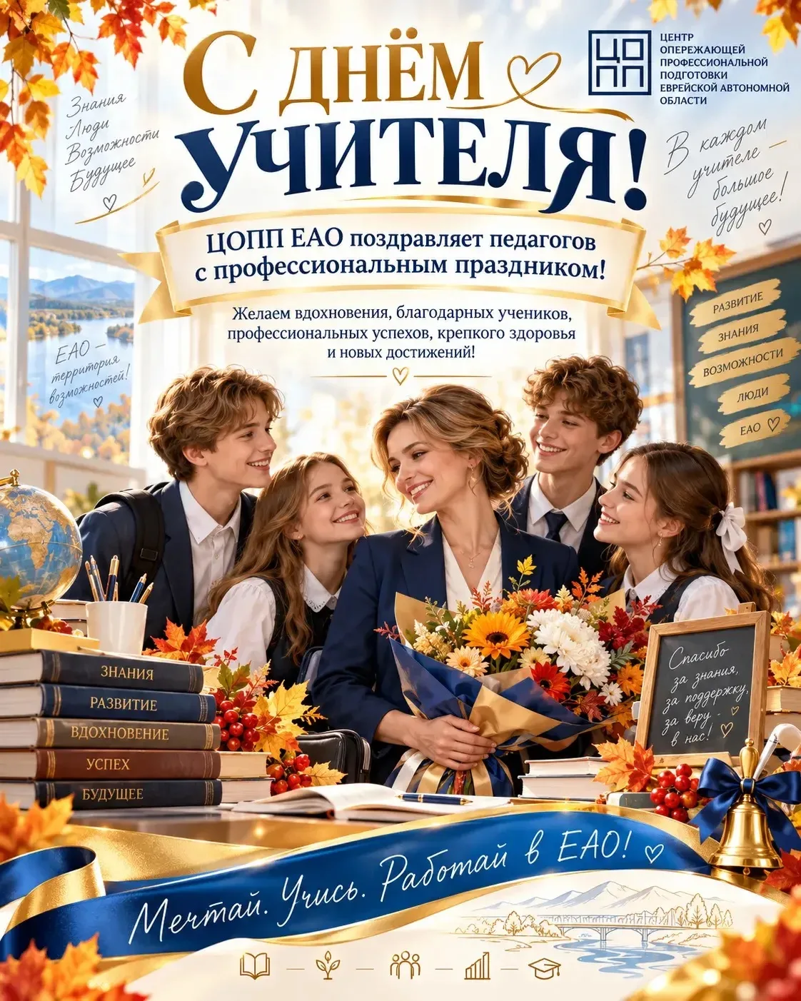 С Днём учителя! 🍂