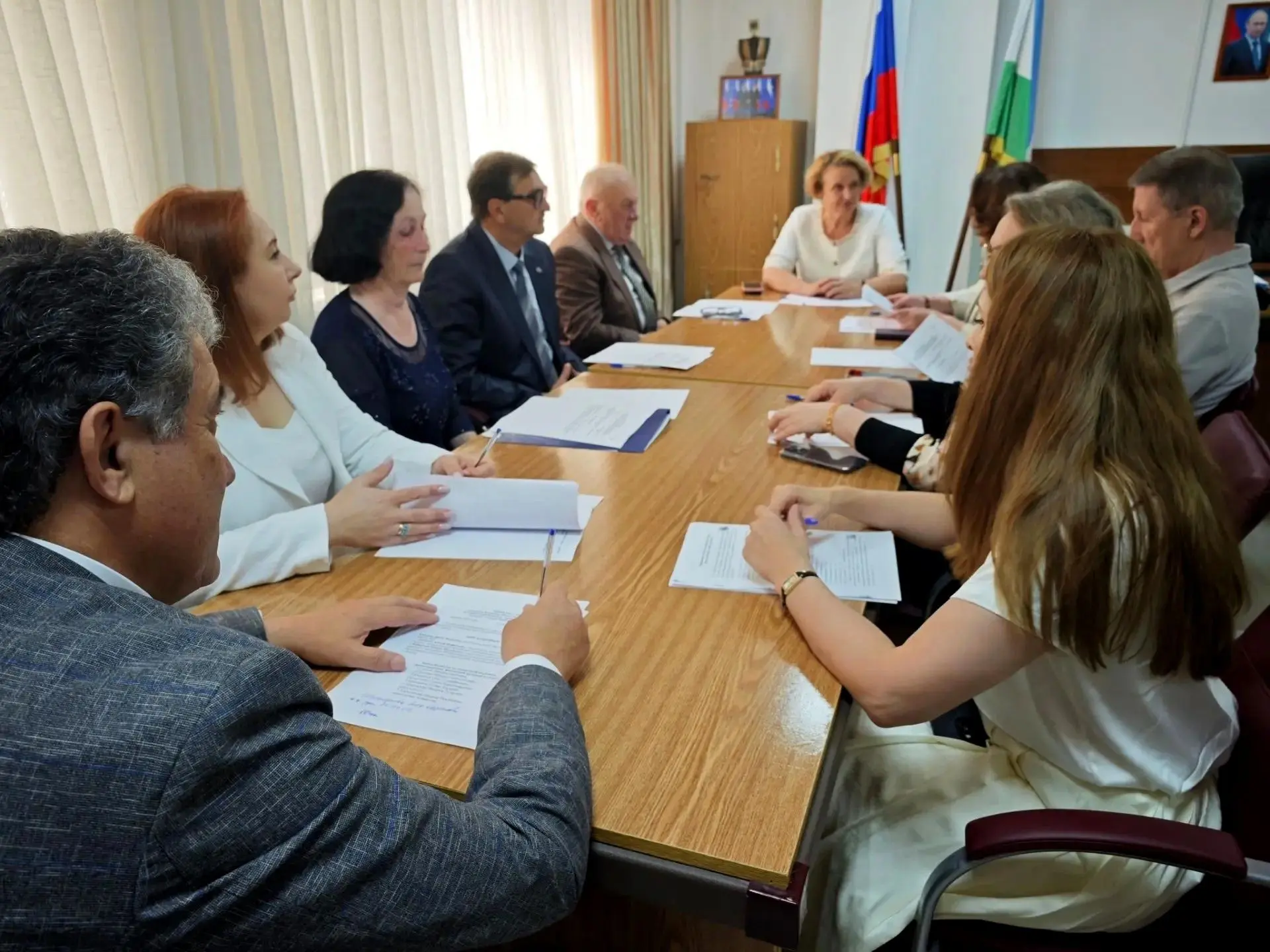 В Баксанском районе обсудили систему долговременного ухода за пожилыми и малообеспеченными гражданам