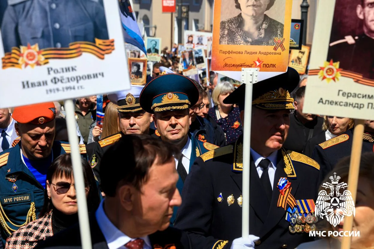 🇷🇺Курсанты ДВПСА прошли в Параде Победы во Владивостоке  9 мая во Владивостоке на центральной площад