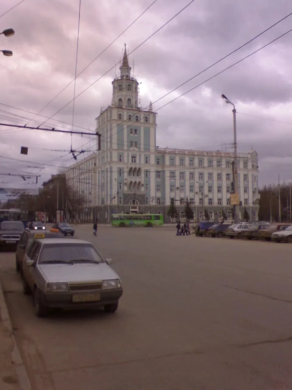 Комсомольская площадь, 2007 год.