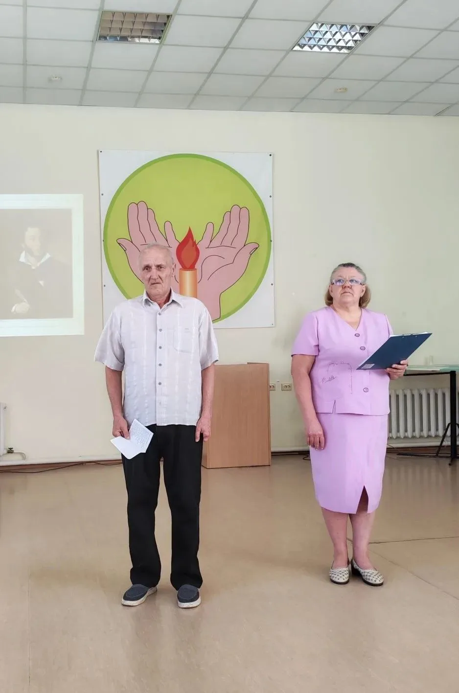 В "Центре социального обслуживания населения" м.р. Алексеевский состоялось мероприятие в честь Дня р