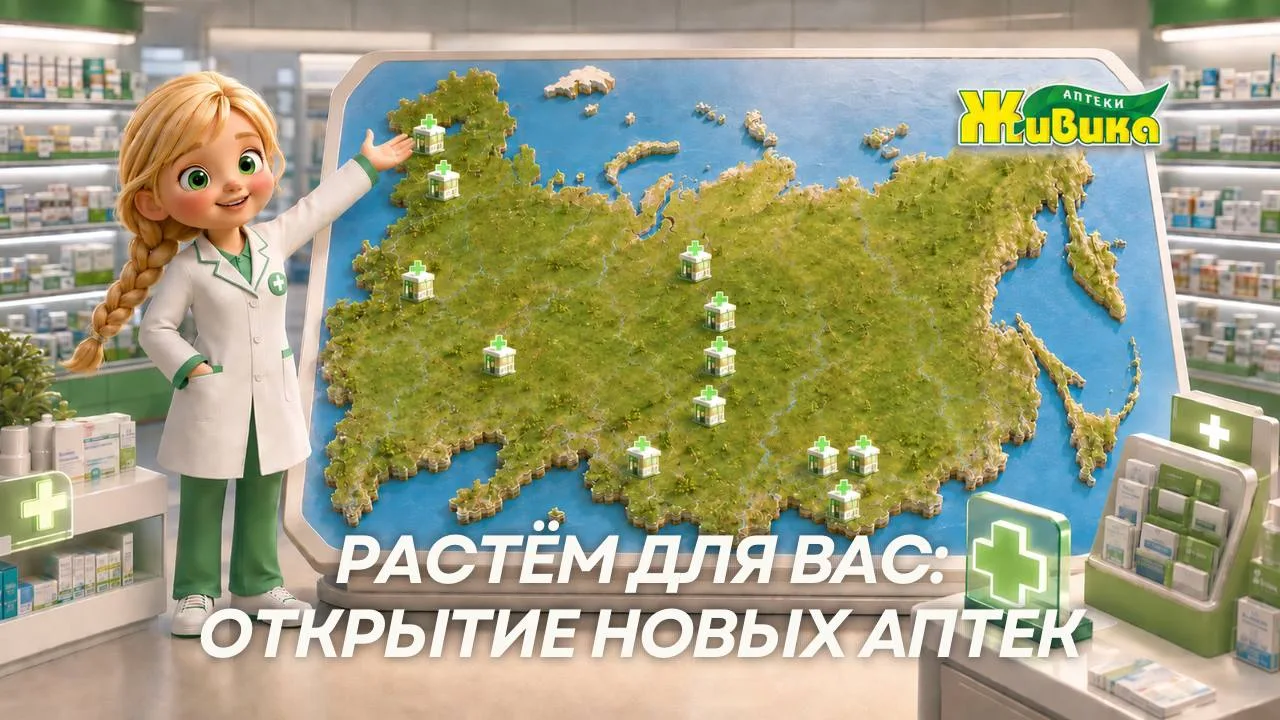 «Живика» открылась ещё в нескольких городах России!