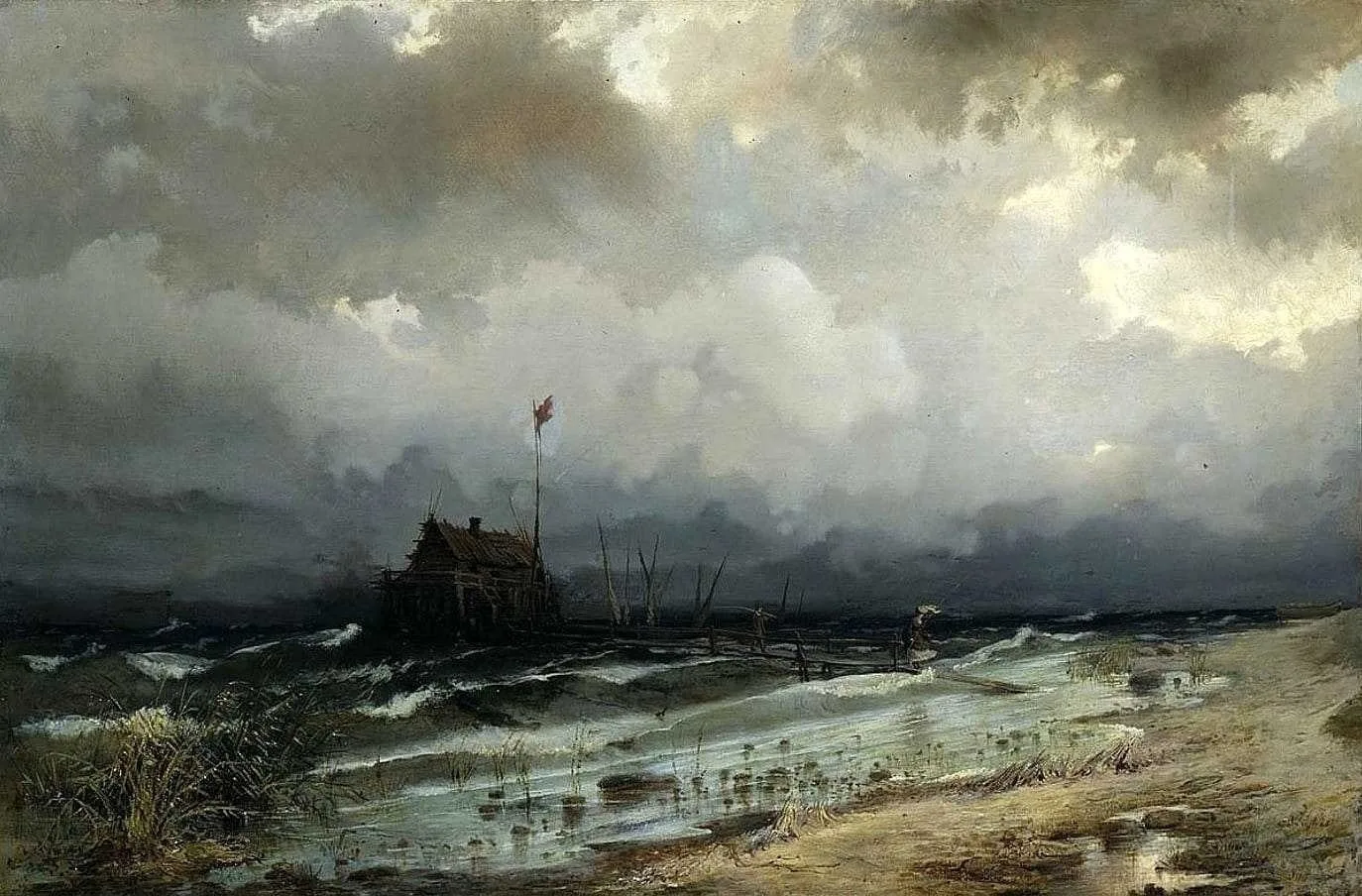 "Перед бурей", 1881 г.