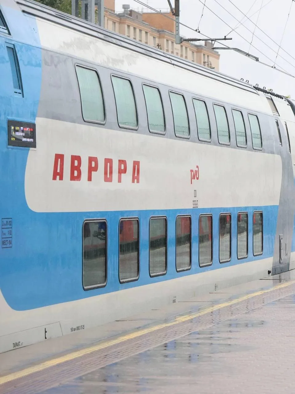 Теперь в Выборг можно уехать на комфортном двухэтажном поезде! 🚄