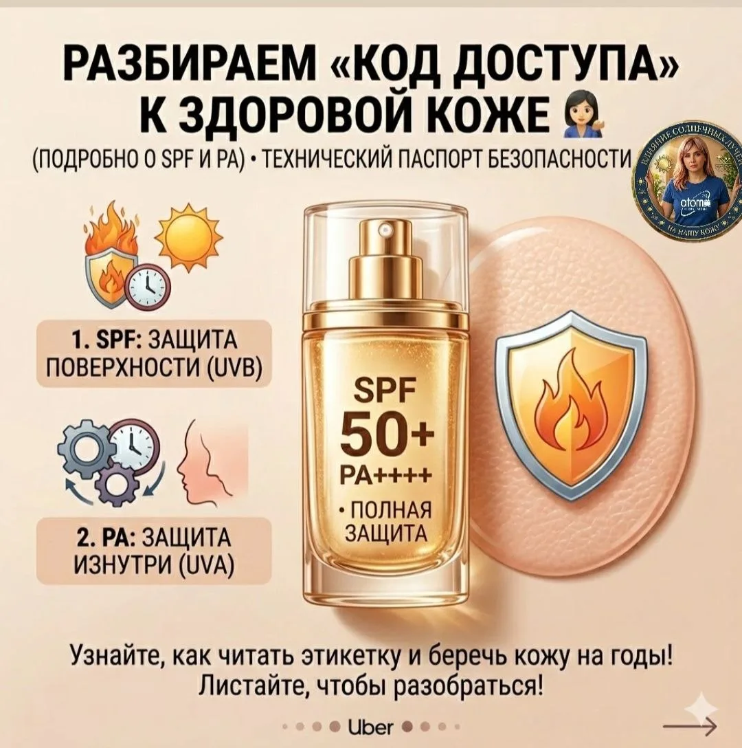 «Расшифровываем этикетки: как на самом деле работает ваш санскрин?» 🧐