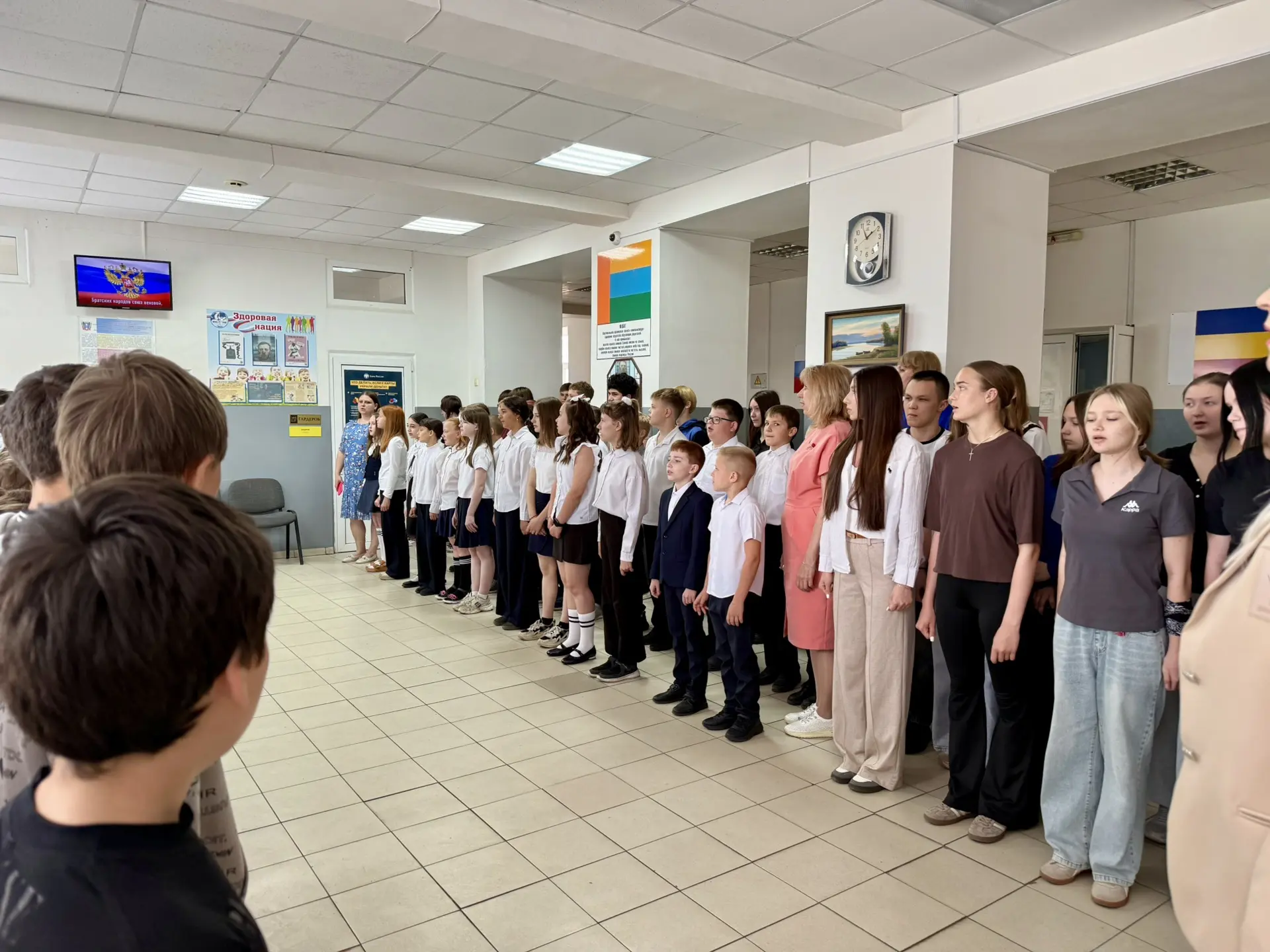 🎉 Линейка ко Дню окончания учебного года! 🎉
