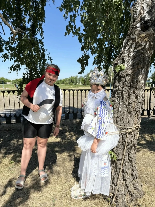 ТРЕЗУБЕЦ В НАДЕЖНЫХ РУКАХ! Пришкольный лагерь "Радуга" МБОУ "Селекционная СОШ" в один из дней погруз