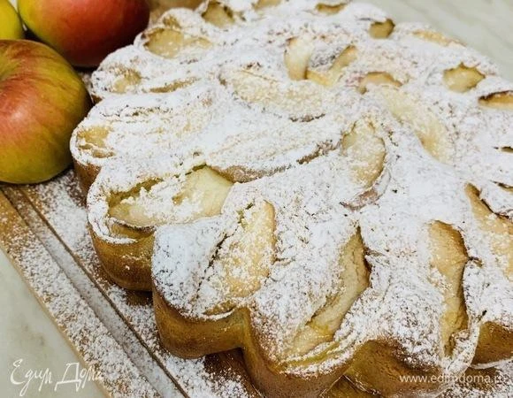 🌟Шарлотка с яблоками