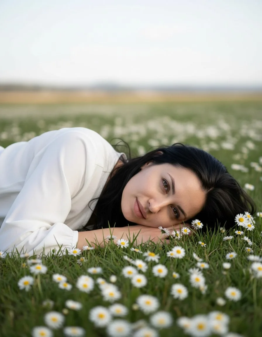 Ромашковый покой🌼

⚠️ Этот промт — одиночный: загружайте одно фото с одним лицом.

Как использовать