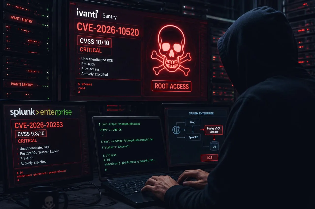 👺Уязвимость CVE-2026-10520 в Ivanti Sentry — ↔️ CVSS 10/10:
Критическая уязвимость CVE-2026-10520 в