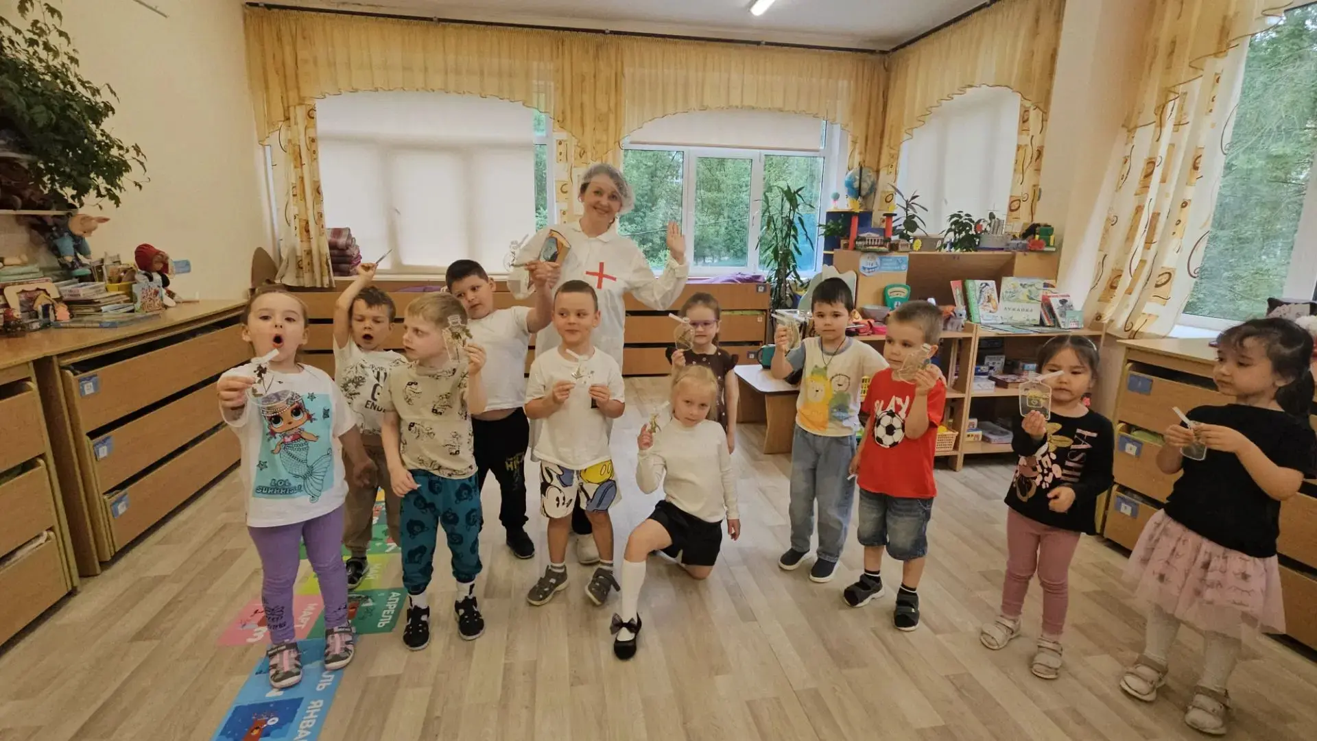 «„Зелёная аптека“: сегодня мы с ребятами из 9 группы узнали, сколько пользы прячется прямо у нас под