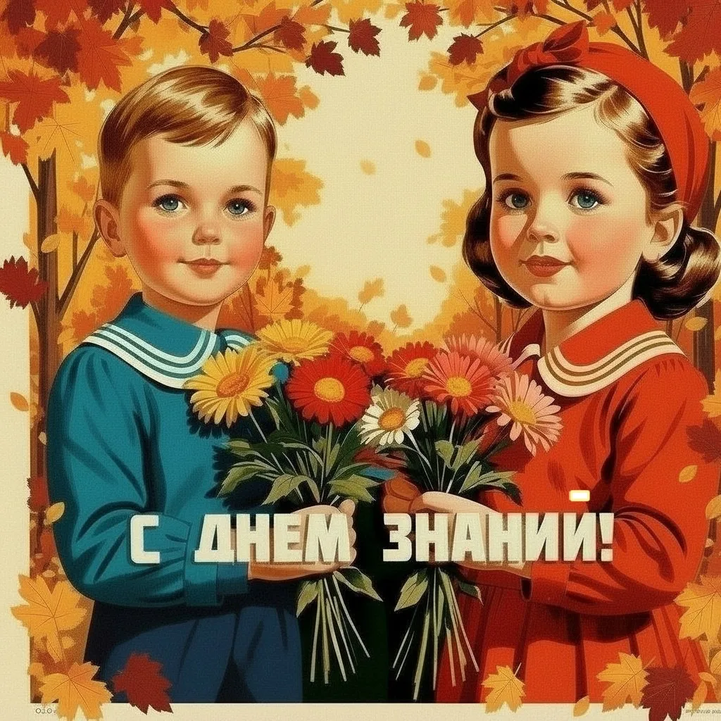 🍁 С Днём знаний, дорогие дети, родители и педагоги!